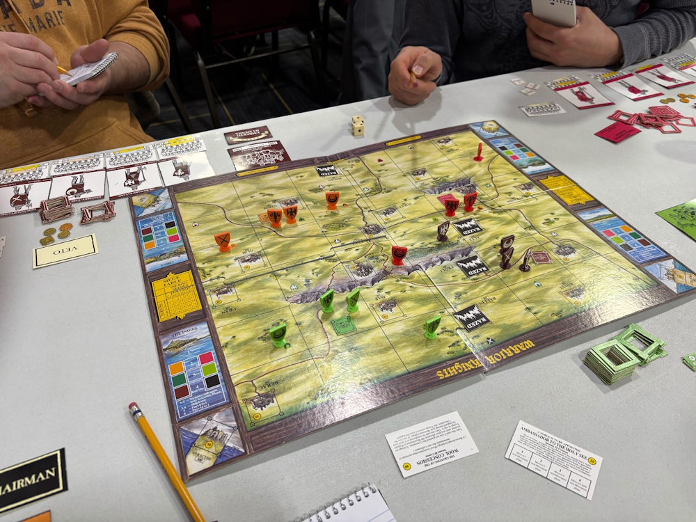 Warrior Knights in action.